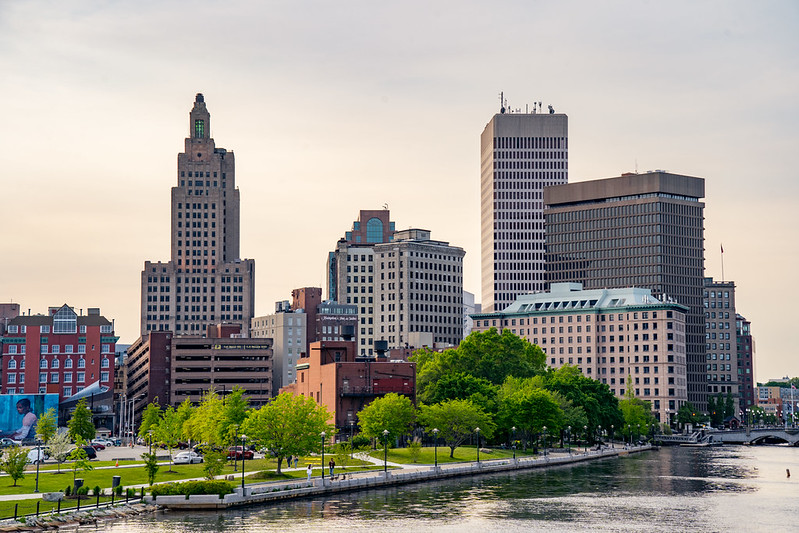 photo of buildings in downtown providence